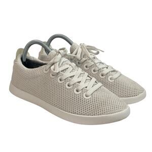 Allbirds Women's Tree Piper Athletic Sneakers Mesh Lace Up Comfort sz 9 White